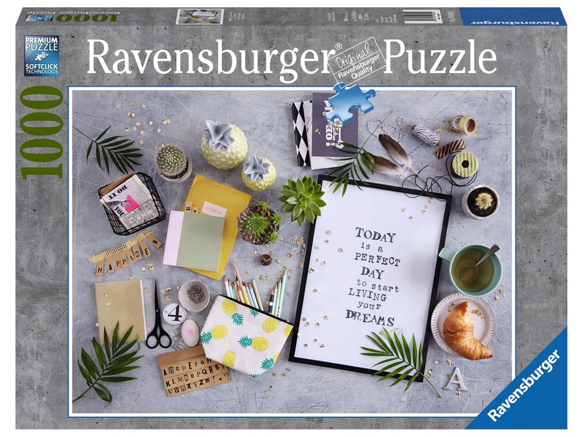 Puzzle RAVENSBURGER Start Living Your Dream 1000 Peças