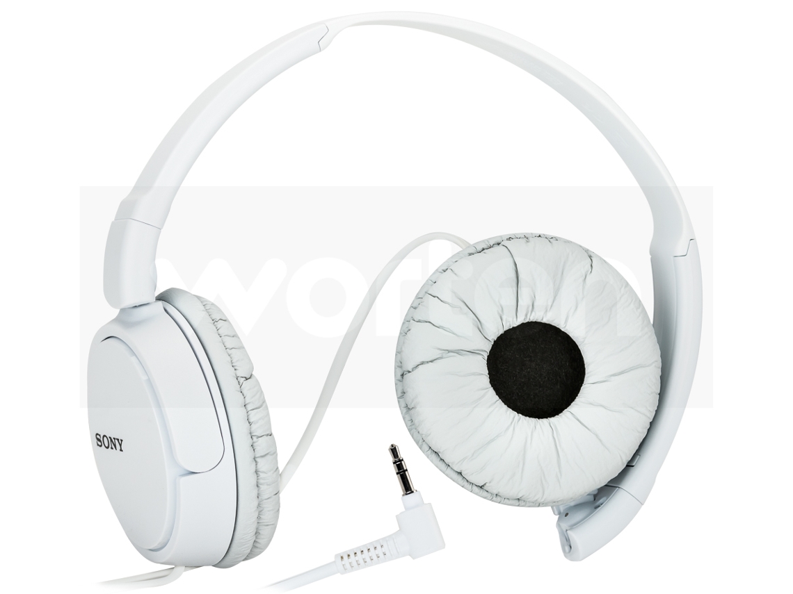 Auscultadores com Fio SONY MDRZX110 (On Ear - Branco)