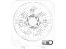 Mini Ventilador Com Clipe Para Resfriamento Potente De Mesa.
