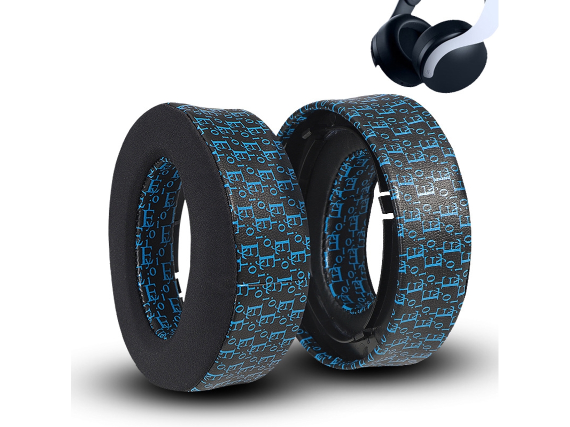 Capa De Fone De Ouvido Ice Cool Para Sony Ps5 Preto E Azul (pacote C Inf