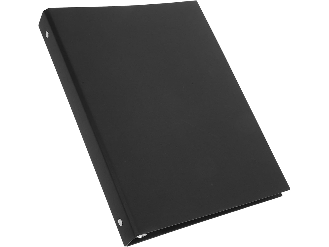 Pasta Coheali A4 Em Papel Kraft, Com 4 Argolas, Capa Reutilizável Para Documentos, Armazenamento Seguro E Decoração