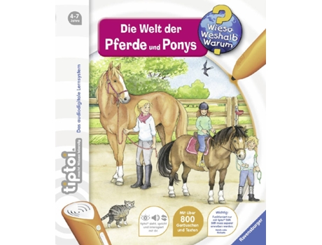 Ravensburger - Jogo  Die Welt Der Pferde Und Ponys Jogo  Die Welt Der Pferde Und Ponys