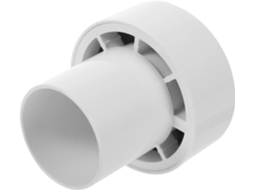 Válvula De Entrada De Ar Em Pvc Branco Para Ventilação Automática E Prevenção.