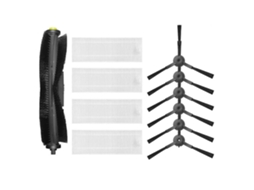 Acessórios de Aspirador Para 360 Sweeping Robot S10 X100 Max Peças de reposição Escova principal Escova lateral