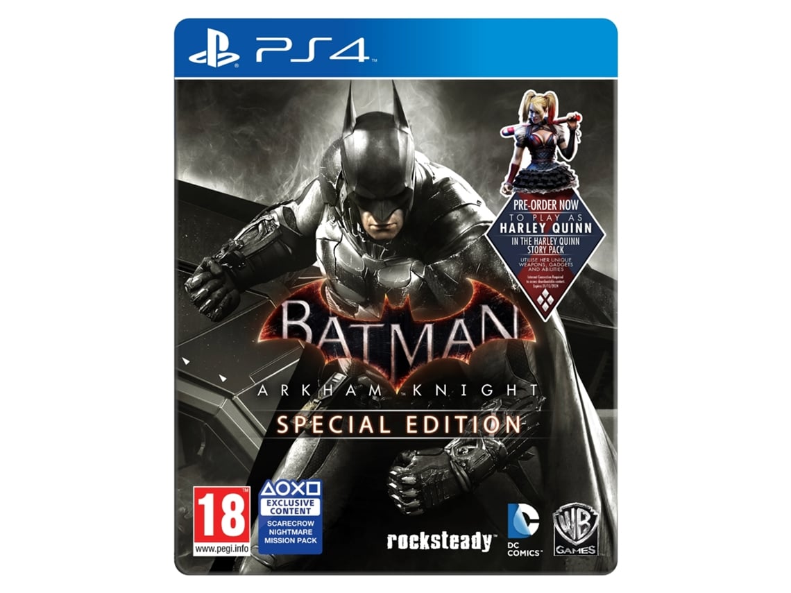 Jogo PS4 Batman Arkham Knight - Special Edition