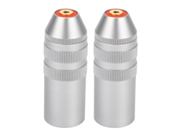2pcs Adaptador Conversor Xlr Macho 4 Pinos Para 2.5mm Fêmea Balanceado Anti-interferência Para Microfones Mixers Alto-falantes