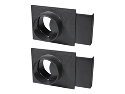70108 Válvula De Controle De Jato De 4 Polegadas Para Coletor De Pó, Acessórios Para Coleta De Pó Webake (pacote Com 2)