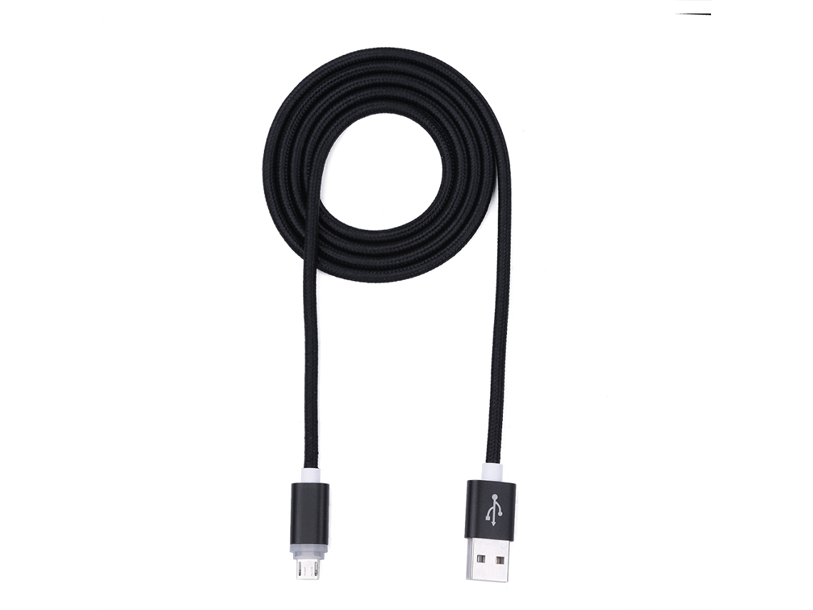 Cabo de Dados Nylon com Luz Led e Desligamento Inteligente EOOCOO