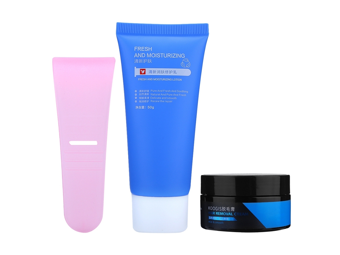 2026 kit Creme Depilatório 100g Creme Reparador 50g para Axilas Braços Pernas Unissex