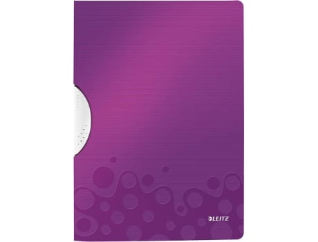 Capa com clipe  WOW Roxo (A4 - Capacidade: 30 folhas)