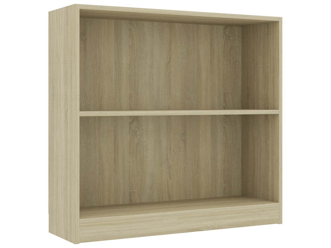 Bookcase, Bookcases Vidaxl Marrom Madeira Processada (n/a)