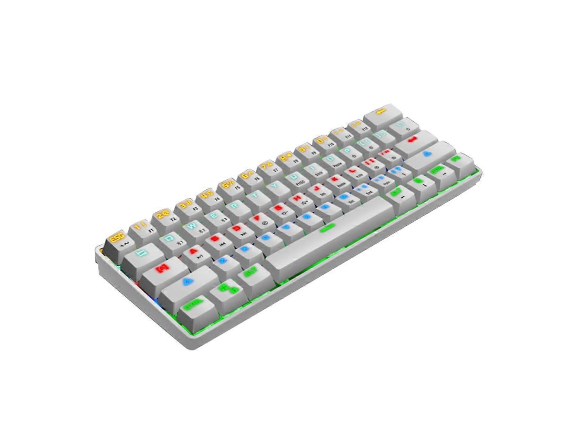 Mini Teclado Numérico Mecânico Compatível Com Bluetooth, Teclado Para Jogos Sem Fio/com Fio Para Escritório Slowmoose