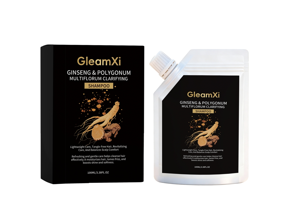Shampoo Ginseng Polygonum para Cabelo Forte e com Vida LAXISCREED