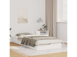 Vidaxl Estrutura Da Cama Branco 100 X 210 Cm