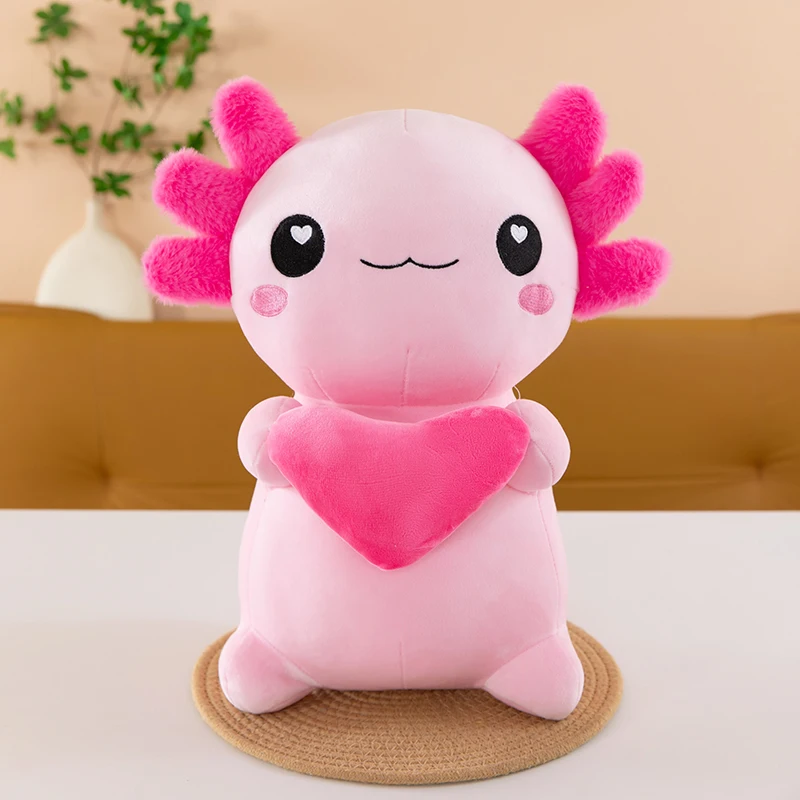 (rosa, 30cm) Brinquedo De Pelúcia Axolotl, Brinquedo De Pelúcia Axolotl
