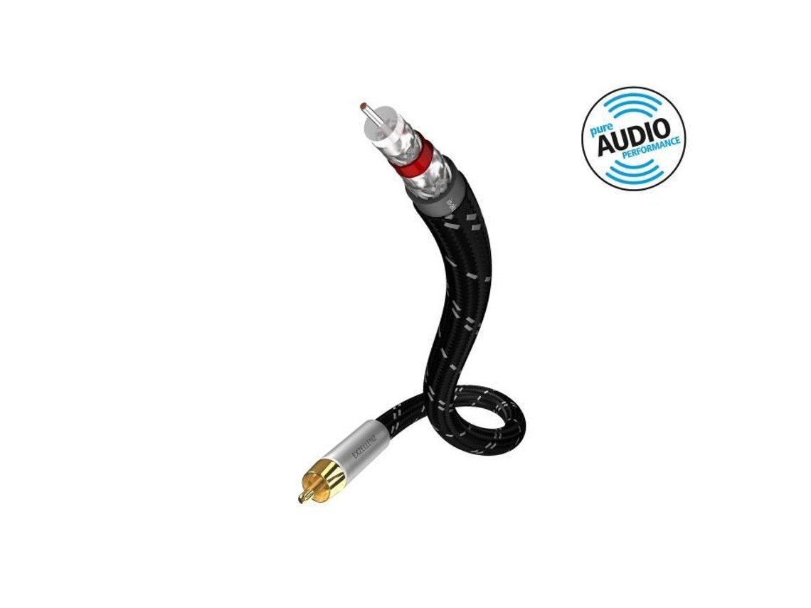Cabo Mono-Subwoofer Exzellenz Cinch-Cinch 3 m INAKUSTIK