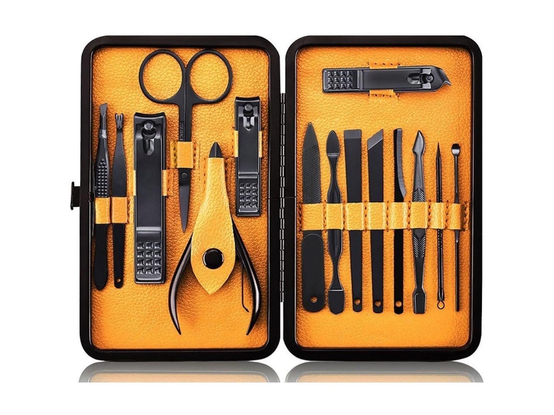 Conjunto De Cuidados Para Unhas Com 15 Peças