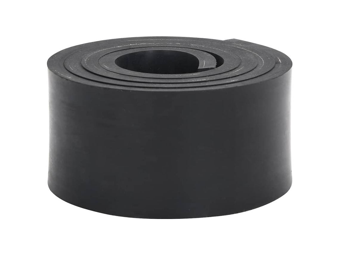Vidaxl Borda De Borracha Para Limpa-neves 150x10x1 Cm Preto