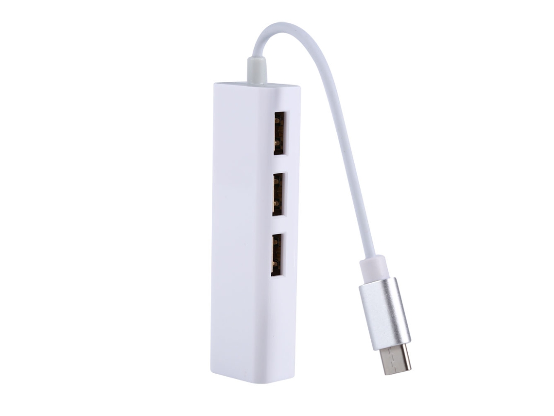 Estação de docking USB 3.1 Type C com Ethernet RJ45 e hub USB EOOCOO