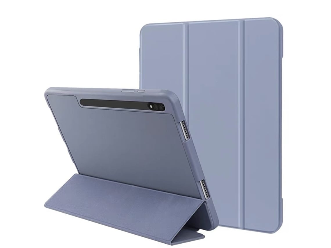 Capa Para Tablet Lurelia, Para Samsung Galaxy Tab S9plus X810 Com Dissipação De Calor Em Favo De Mel De, Lilás, Fixação Magnética