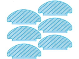 Pacote com 6 Panos de Limpeza para Aspirador de Pó Ecovacs Ozmo T8 BRILVIBERA