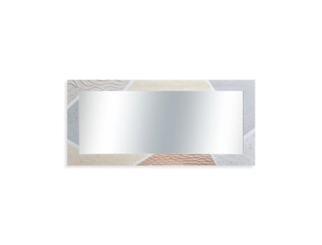 Espelho artesanal Inspira DUEHOME (largo) Multicolor