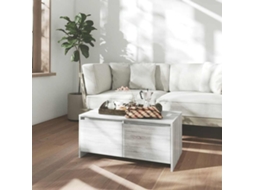 Vidaxl Mesa De Centro 90x50x41,5 Cm Derivados Madeira Cinzento Sonoma