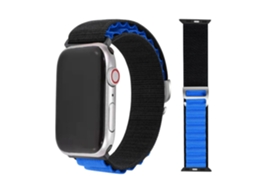 Bracelete Loop Alpine para Apple Watch Series 4 40mm Preto e Azul