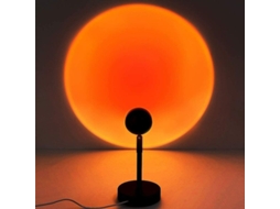 Luminária Sunset, Luminária Sunset com Aura de Pôr do Sol, Luminária Usb, Pôr do Sol Romântico para Casamento, Aniversário, Festa BRILVIBERA