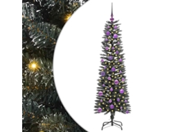 Conjunto 1 Árvore De Natal Artificial Vidaxl Verde Pvc (150 Cm)