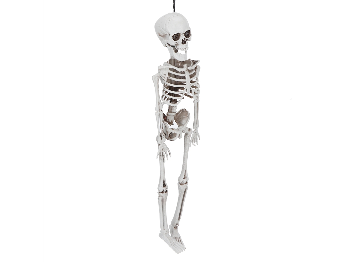 Laxiscreed Esqueleto De Resina Com Articulações Móveis Para Decoração De Halloween