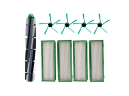 Kit de substituição de anúncios para aspirador de pó vorwerk kobold vr200 vr300, peças sobressalentes, escova de rolo principal, escova giratória