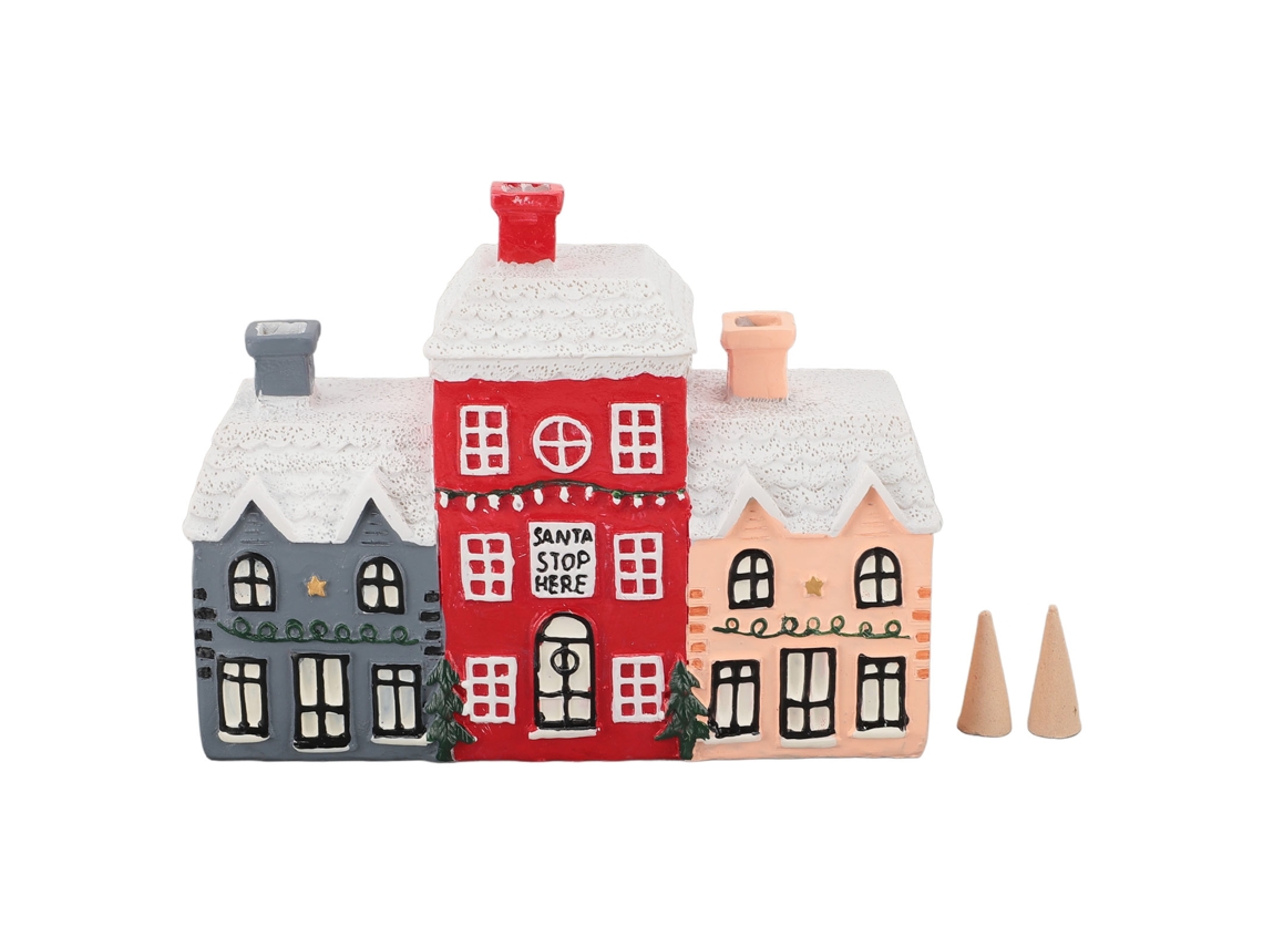 Porta Conos De Incienso Cabin Para Salón De Uñas Hogar Decoración Artesanal Ornamento De Hogar