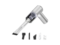 Wireless Handheld Car Vacuum Cleaner Strong Suction, Car Vacuum Cordless Rechargeable, Portable Vacuum Cleaner White_glo