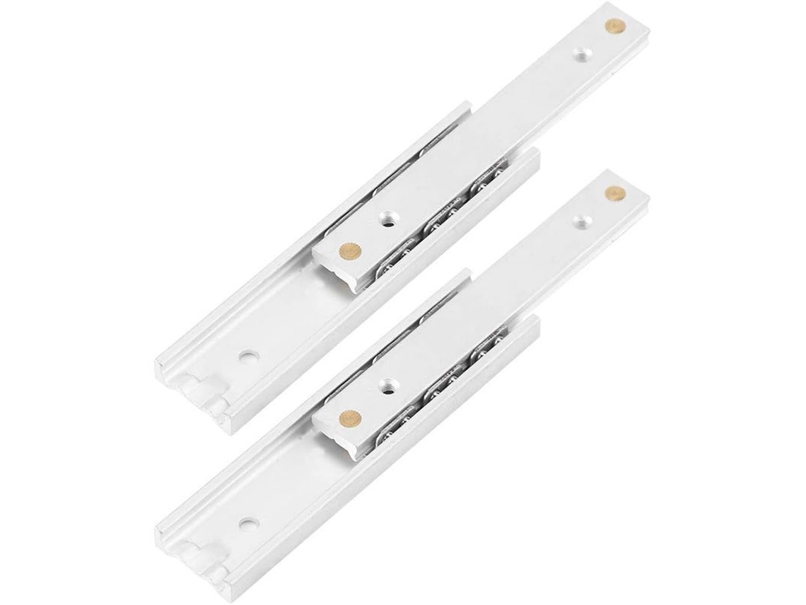 Deslizadores de Cajón de Alumínio com Rodamientos, 70mm | S/MARCA