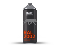 Spray Bolt Acrílico Premium Acrílico Brilhante Ral 400 Ml (Ral 2002 Laranja Sangue)