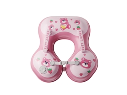 Bóia Insuflável CHRUI para Bebé Botão Pressão Apoio Axilar 36m (rosa)