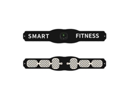 Cinto De Treinamento Abdominal Recarregável Via Usb, Ajustável, Para Musculação, Ideal Academia Em Casa, Homens E Mulheres - Cor 01
