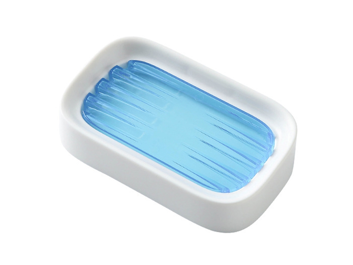 Prato de Sabão com Drenagem Azul S/MARCA
