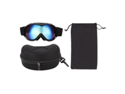 Rebe-gafas De Esquí Para Adultos Doble Capa Antideslizante Antiniebla Resistente Al Viento Para Snowboard Y Escalada Oro