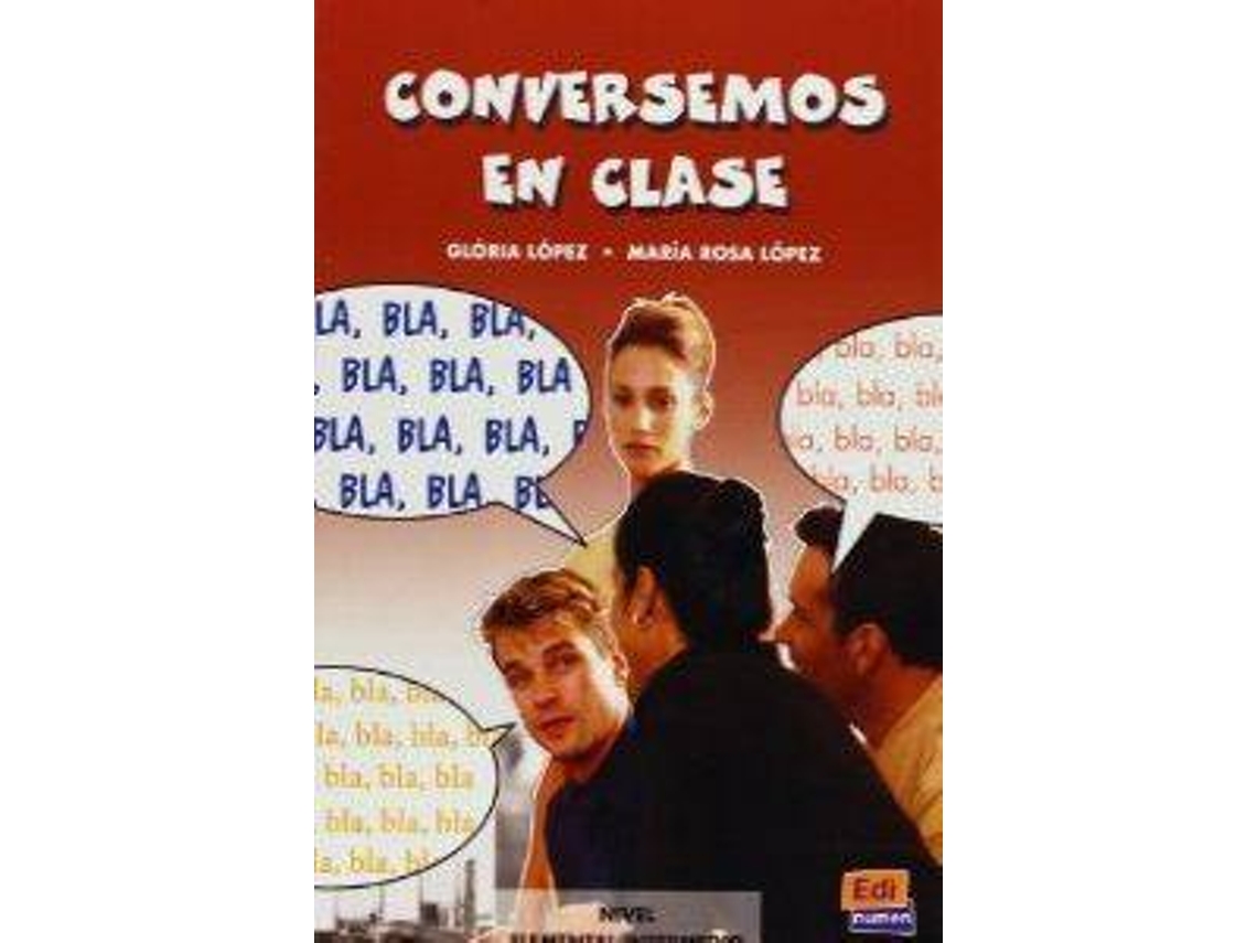 Livro Conversemos en clase de María Rosa López Llebot e Gloria López Llebot (Espanhol)