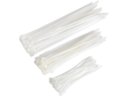 Ct75w Pacote Com 75 Abraçadeiras De Nylon Brancas