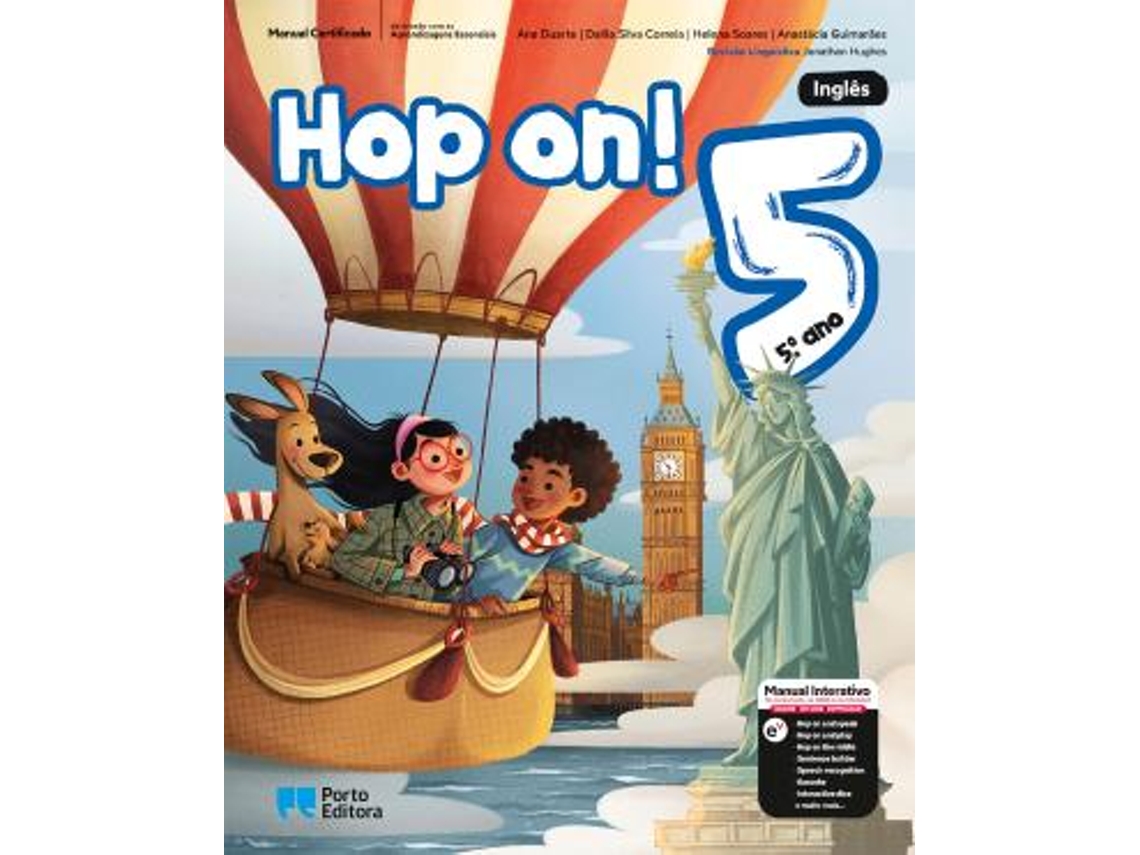 Hop On! - Inglês - 5.º Ano Manual 2026