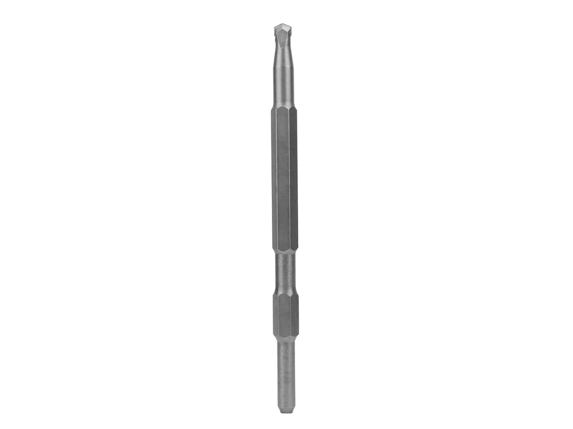 Kit De Cinceles De Ponta Hexagonal De Liga Dura Para Furadeira Elétrica Com Martelo (12*280mm)