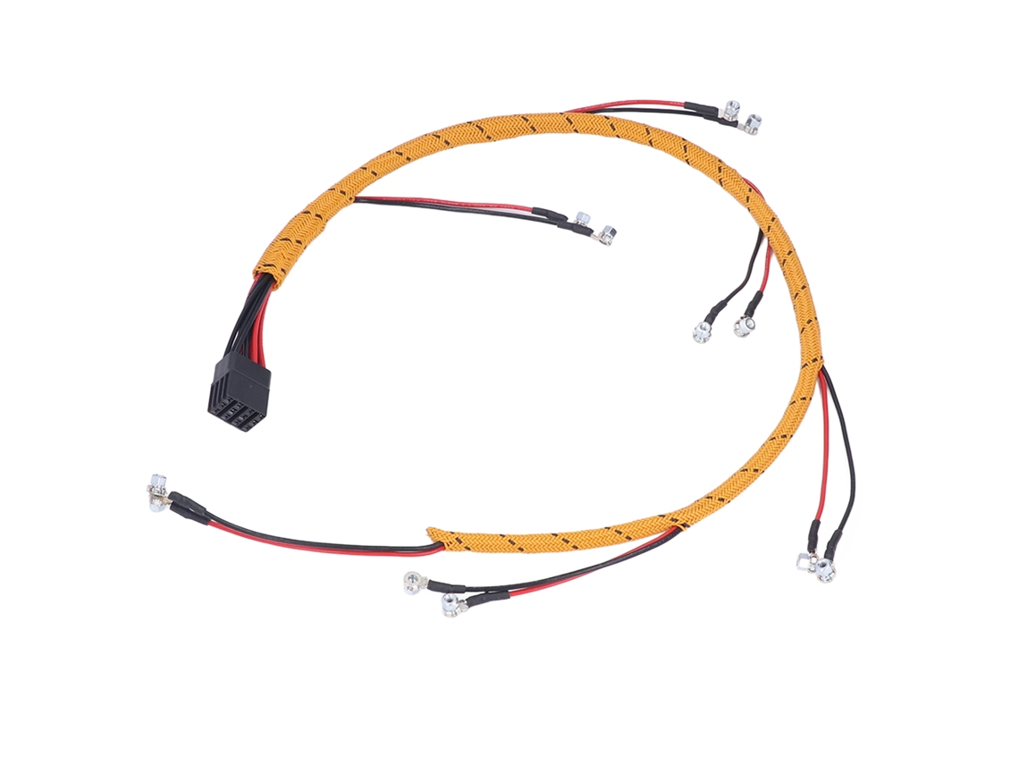 Laxiscreed Mangueira De Cablagem Para Injetores De Combustível Em Escavadoras Cat 320d E Motor C6.4