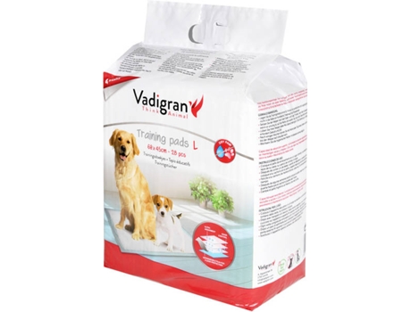 Tapetes Higiénicos para Cães VADIGRAN (28 un)