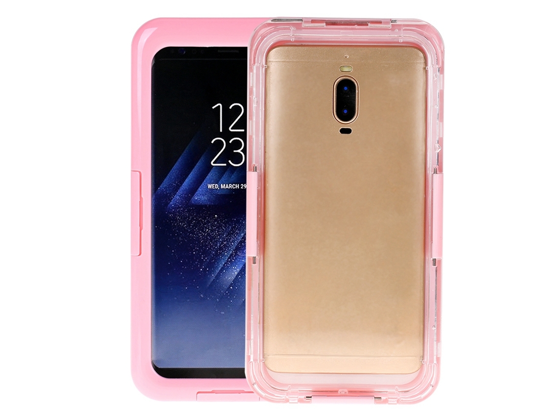 Capa Impermeável LAXISCREED Samsung S9+/s8+ Rosa Mergulho