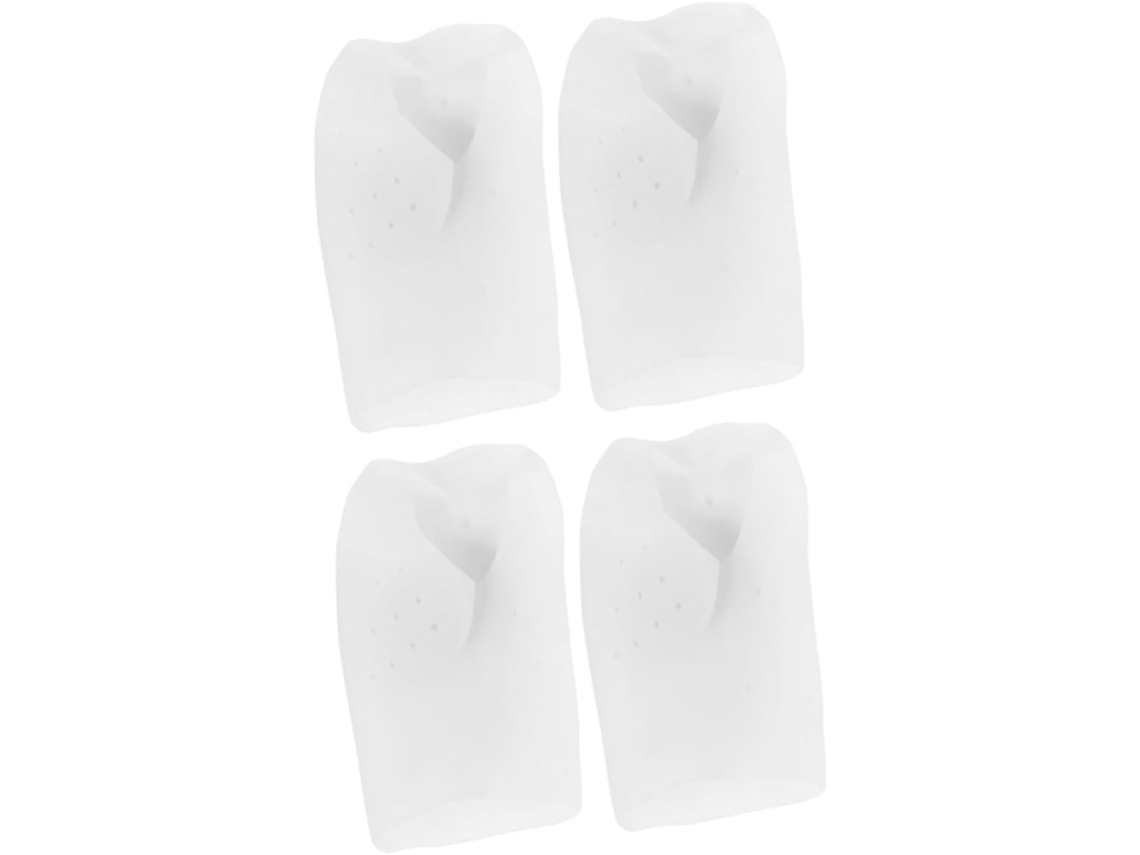 Kombuida 2-pares De Palmilhas Silicone Reutilizáveis Para Aumento Altura, Calcanhares Invisíveis Para Uso Diário Em