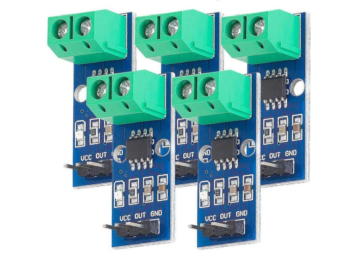 5 Módulos Sensor de Corrente Acs712 20a | S/MARCA
