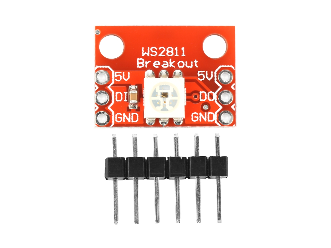 Laxiscreed Adaptador Rgb Led 5050 Ws2812 Para Displays Coloridos De Fácil Conexão